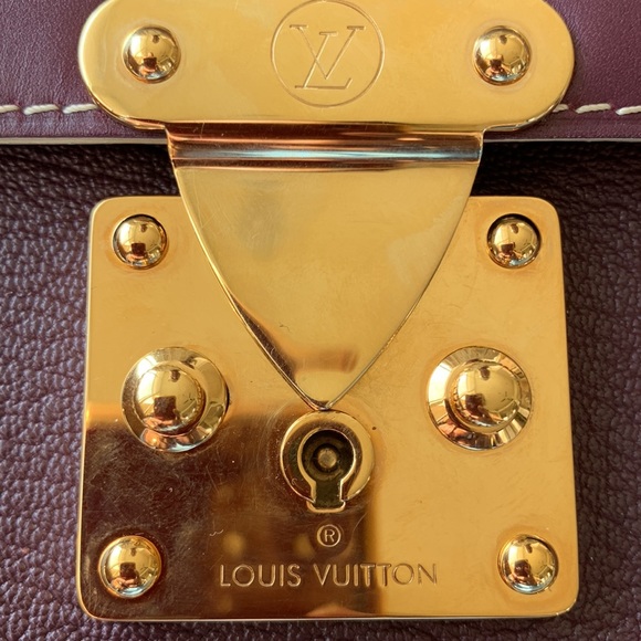 Louis Vuitton Le Talentueux plum colored leather bag. - Picture 15 of 17